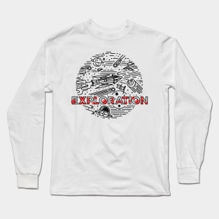 Exploration Space Long Sleeve T-Shirt